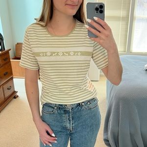 Vintage 90s striped top
